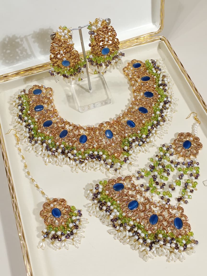 Gul-e-Rana Bridal Necklace Set